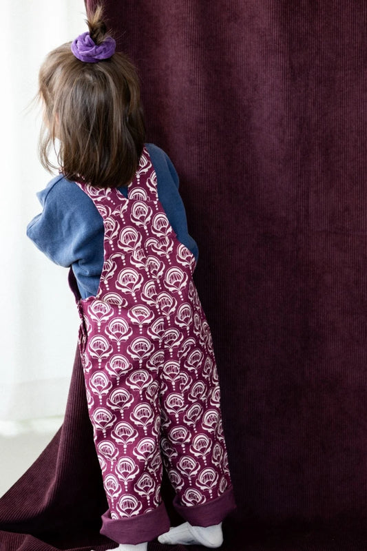 Salopette MACHA wonderful cherry