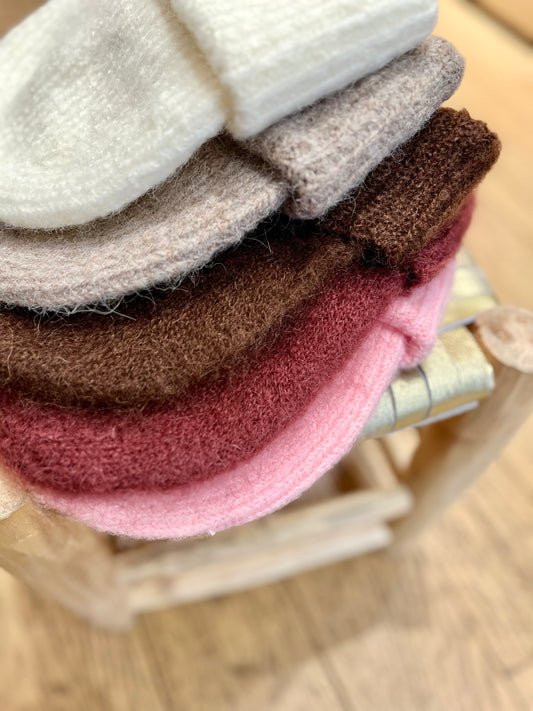 Bonnet BERA chiné taupe