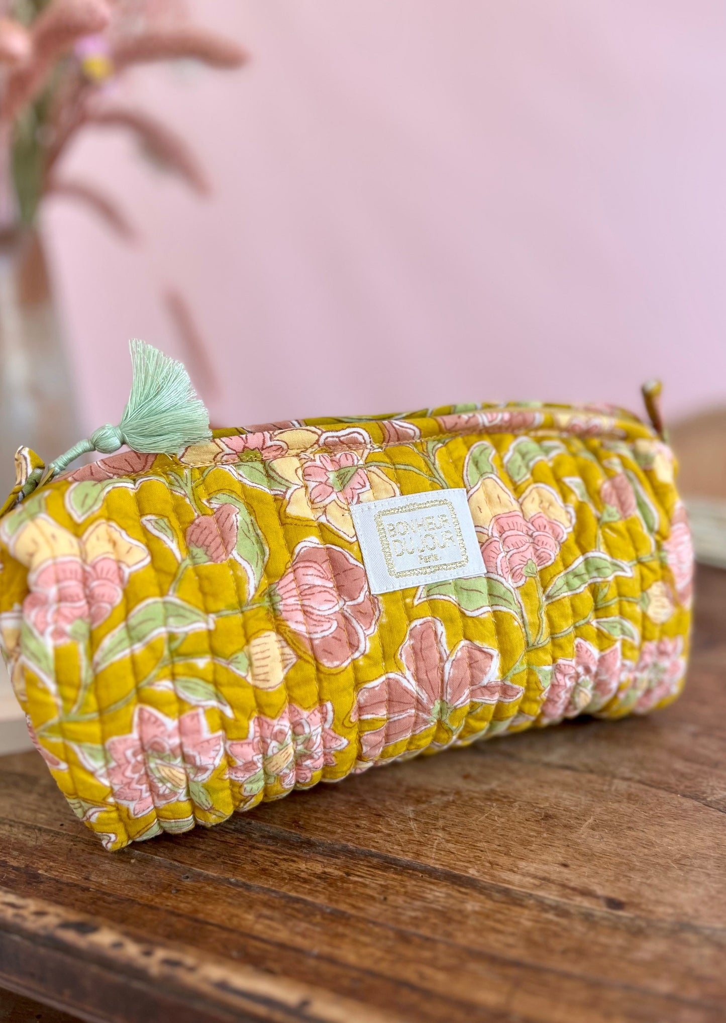 Petite trousse INDI BOHEMIAN safran