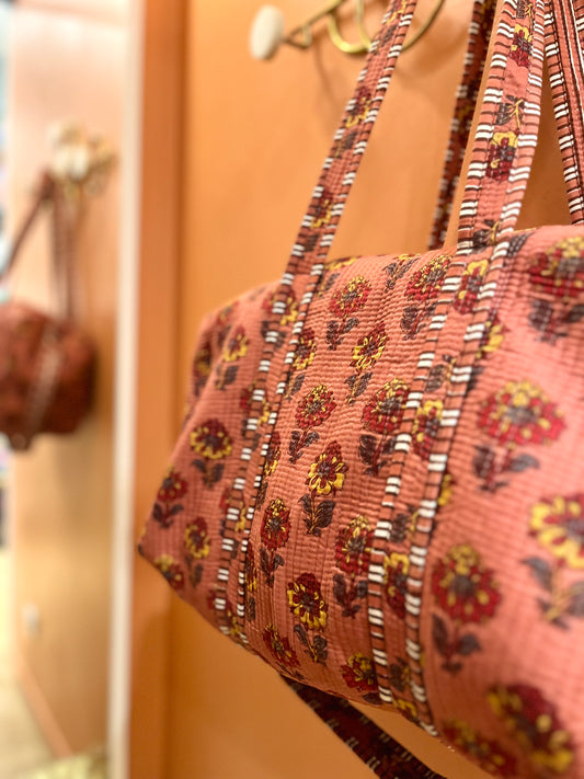 Sac Week-end ERNEST bordeaux clair