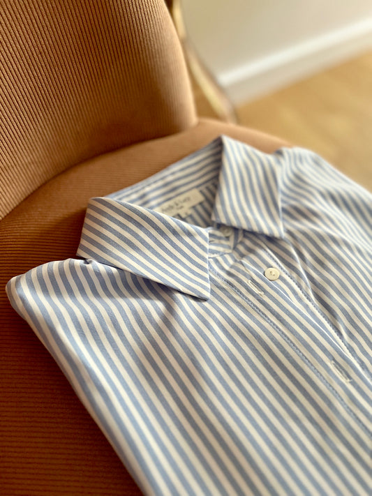 Chemise SAM rayée ciel