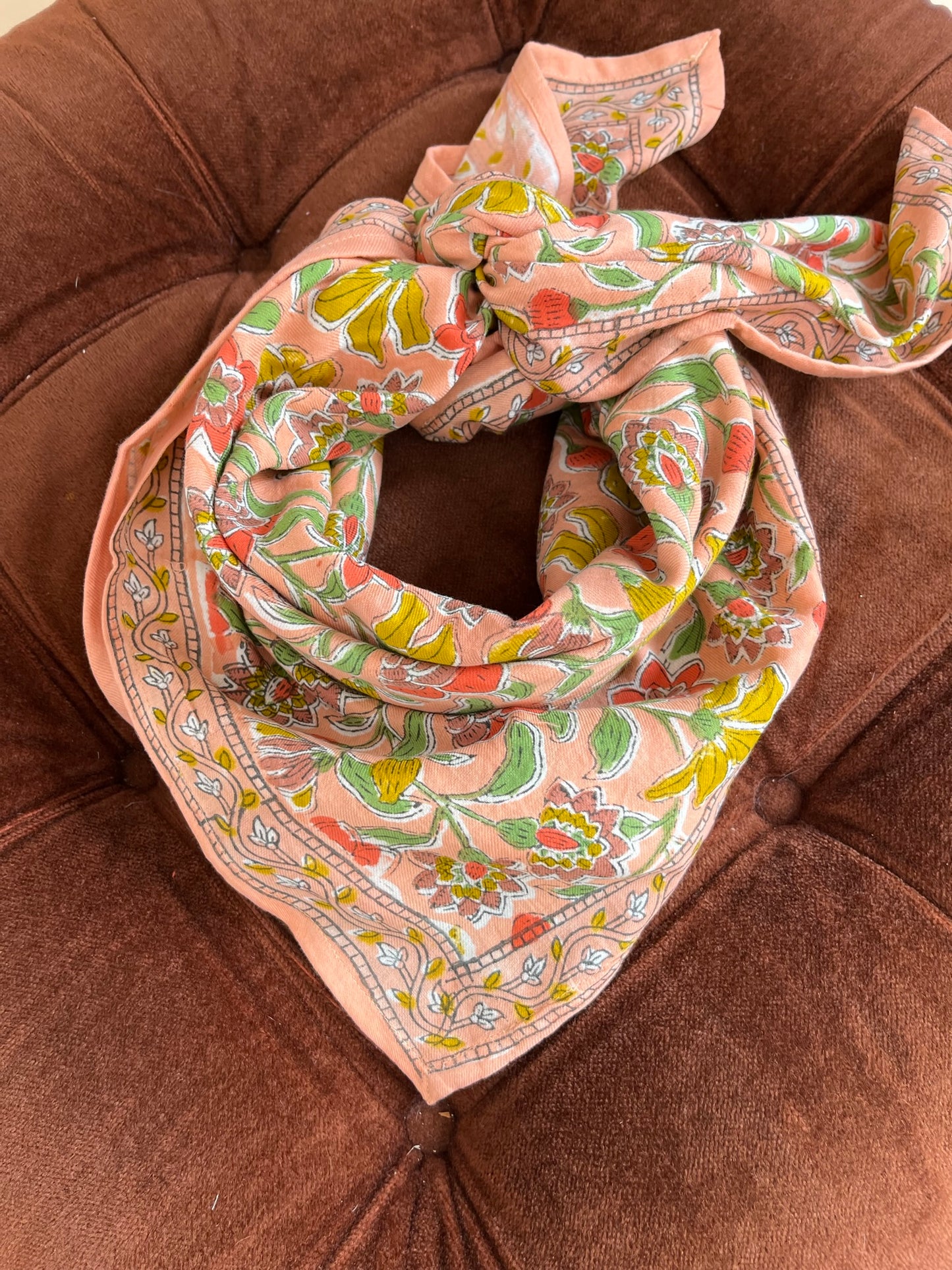 Foulard BOHEMIAN rose
