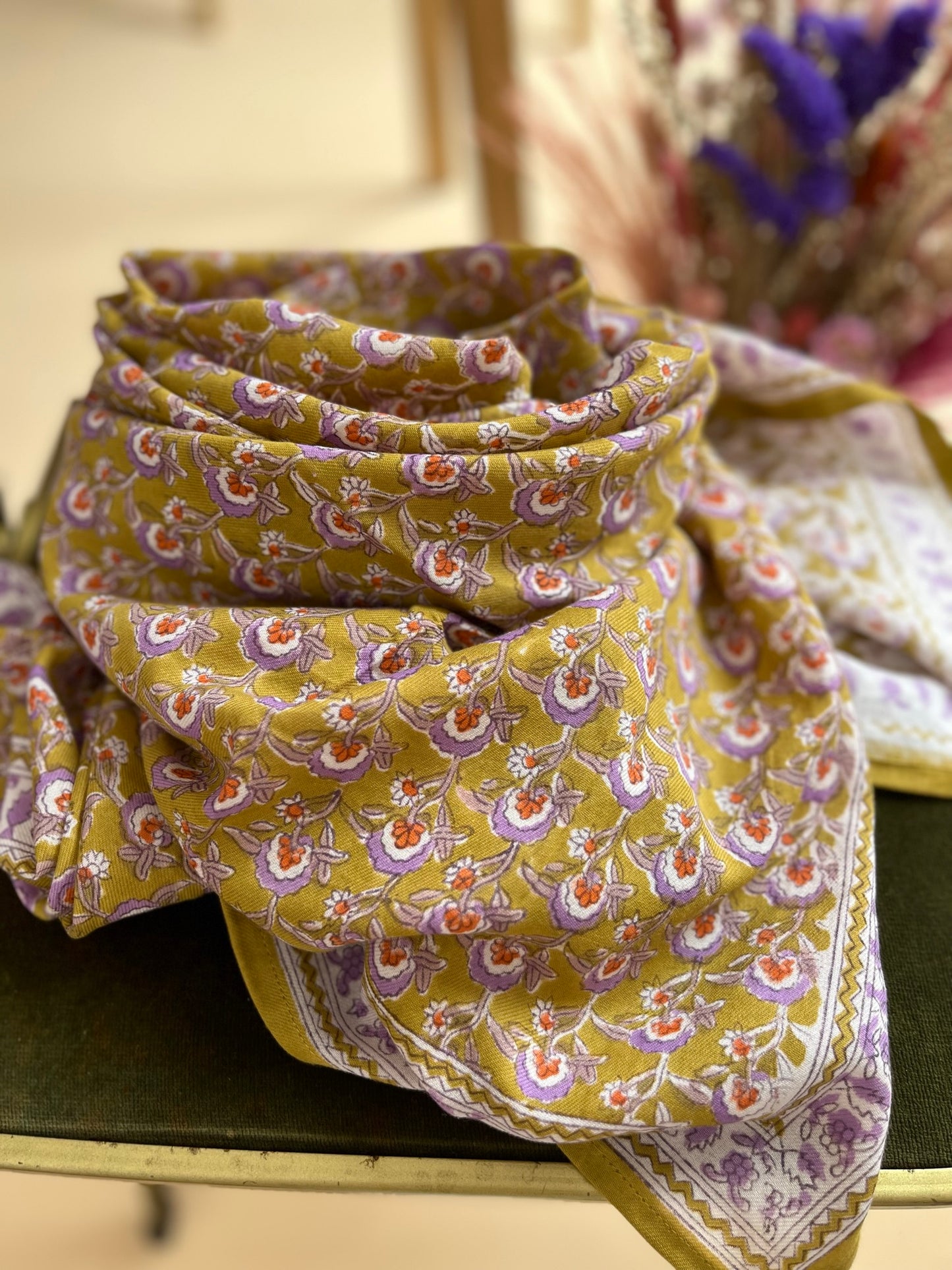 Foulard VICTORIAN absynthe