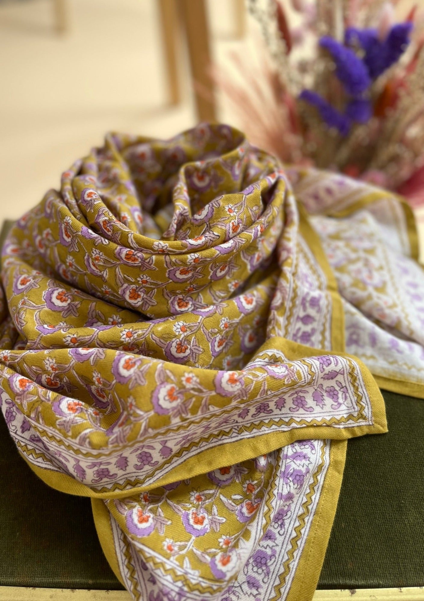 Foulard VICTORIAN absynthe