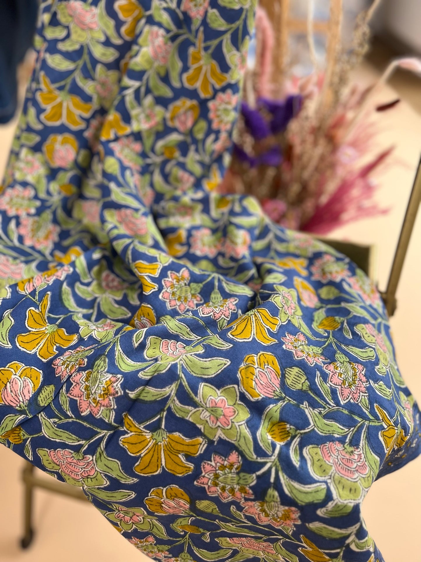 Foulard BOHEMIAN bleu