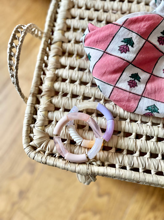 Bracelet MARTHE rose tendre