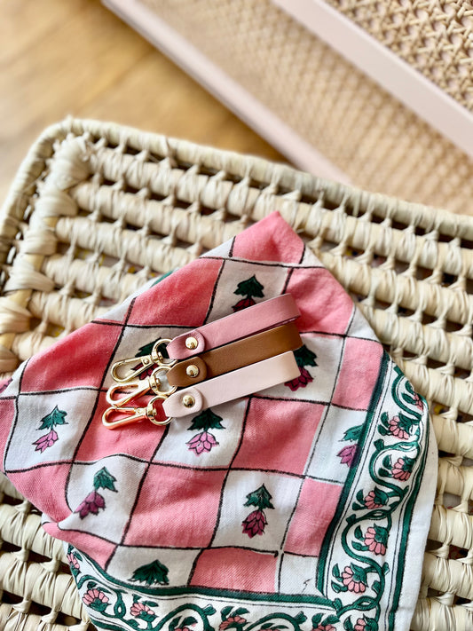 Porte-clés MAMAN D'AMOUR vieux rose