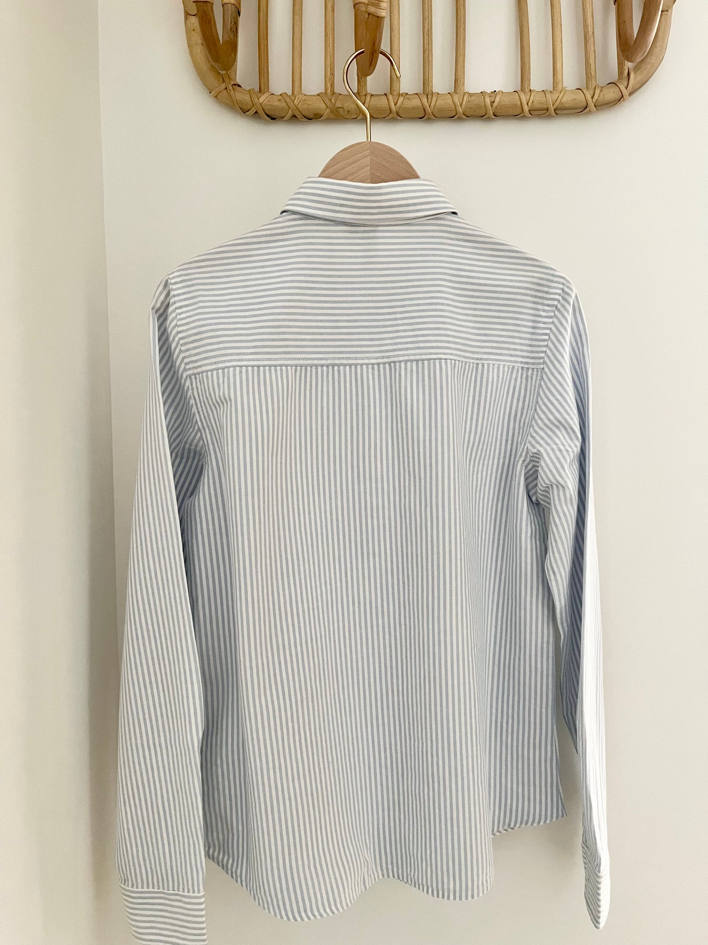 Chemise IRENA rayée ciel