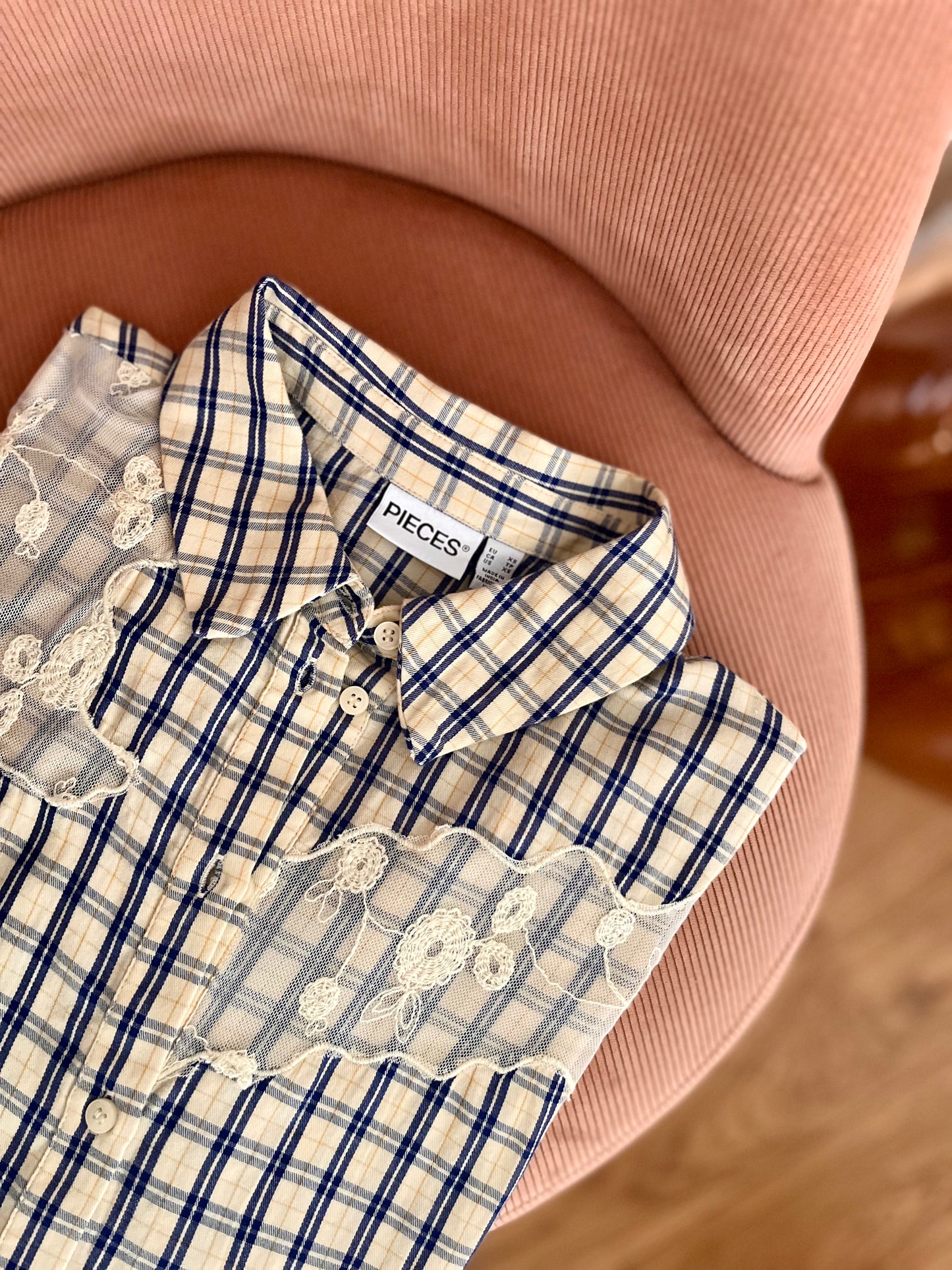 Chemise EMERA bleue