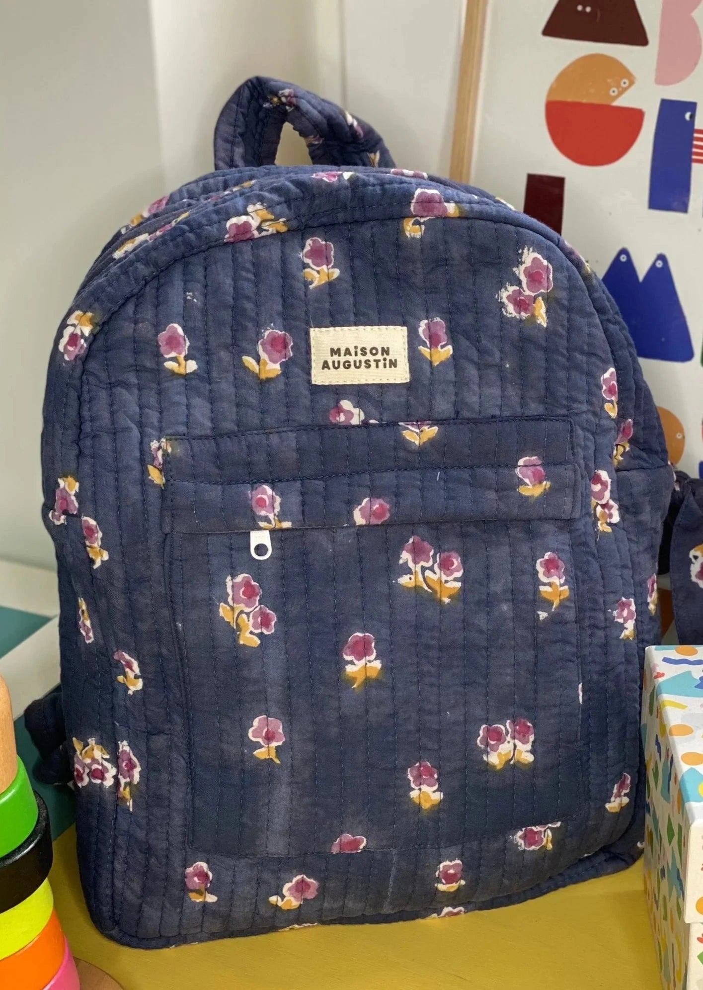 Sac à dos BASILE Flora Lavande