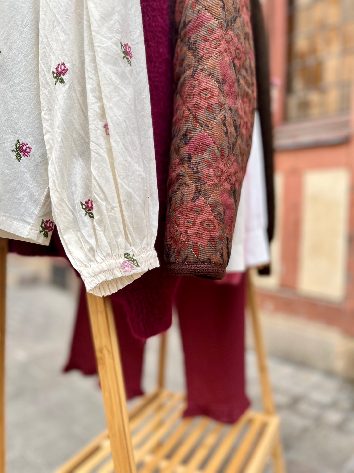 Veste YVONNE fleurie
