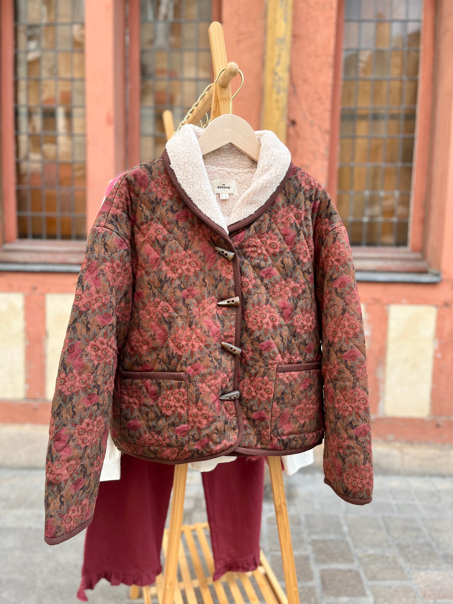 Veste YVONNE fleurie