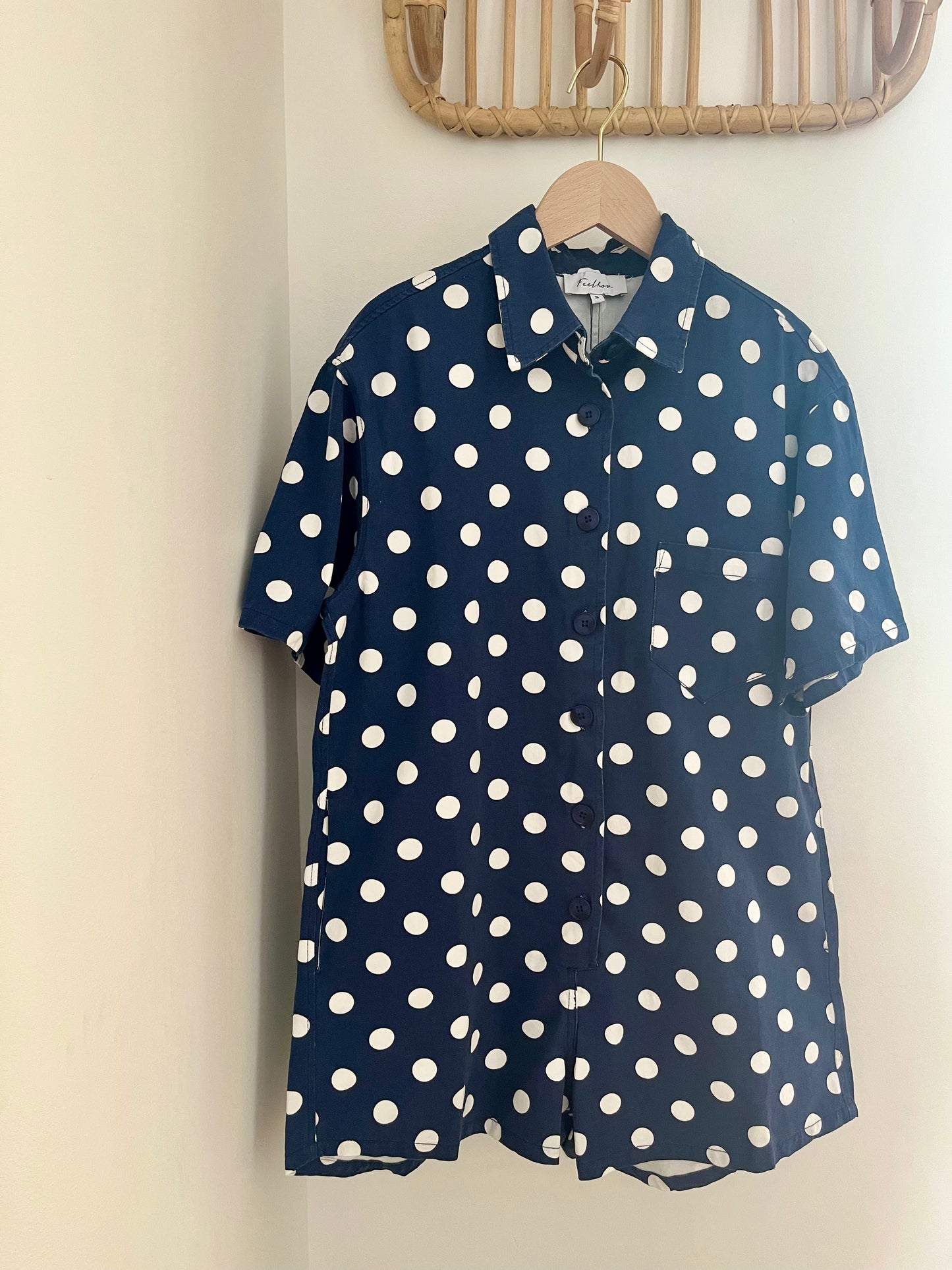 Combishort MADELEINE bleue