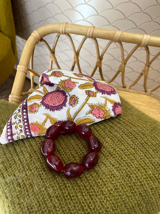 Bracelet SOLINE rouge