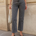Jeans SOLANGE gris clair