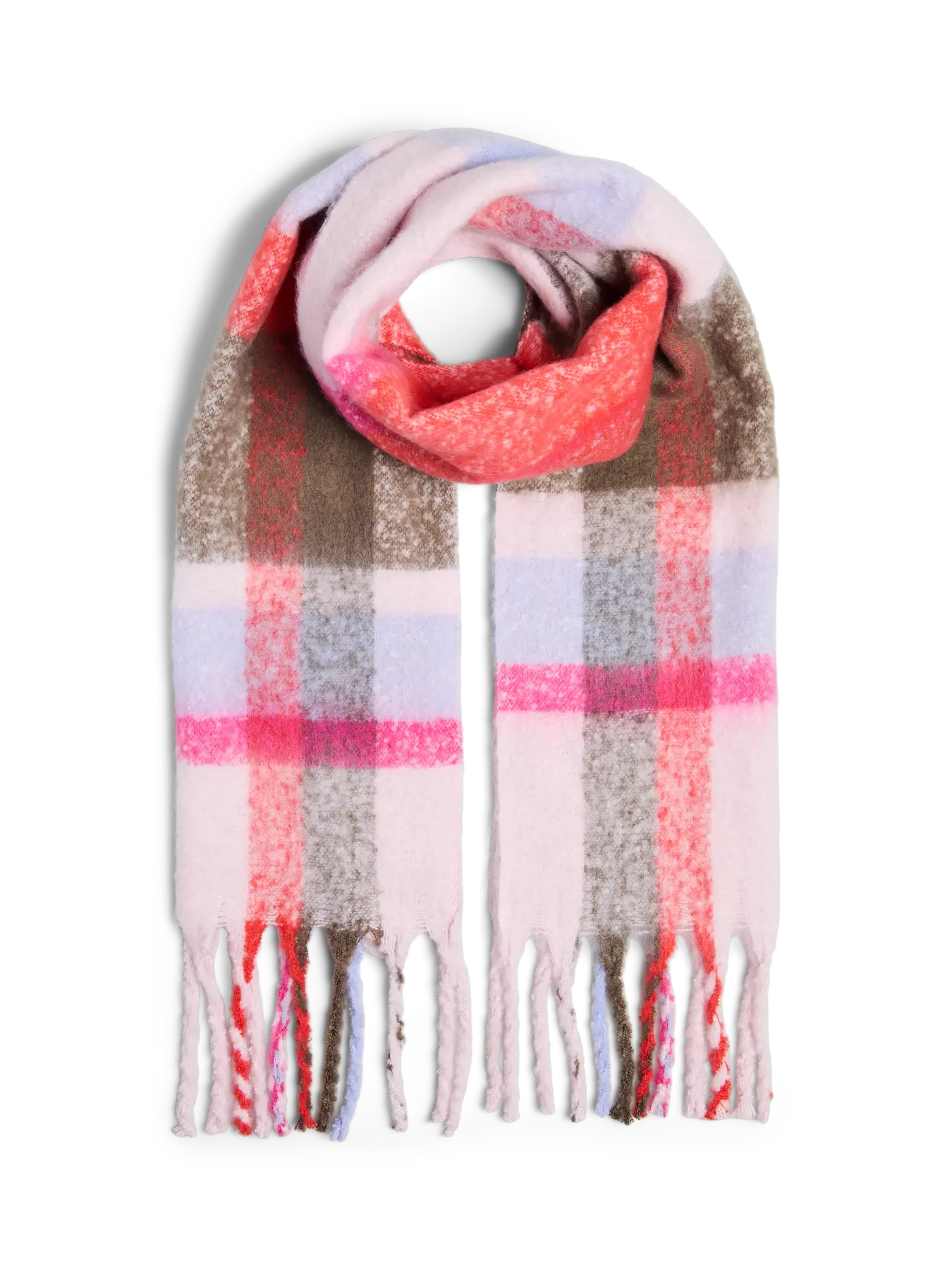 Écharpe BÉA rose orange