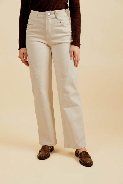 Pantalon MALAURY beige