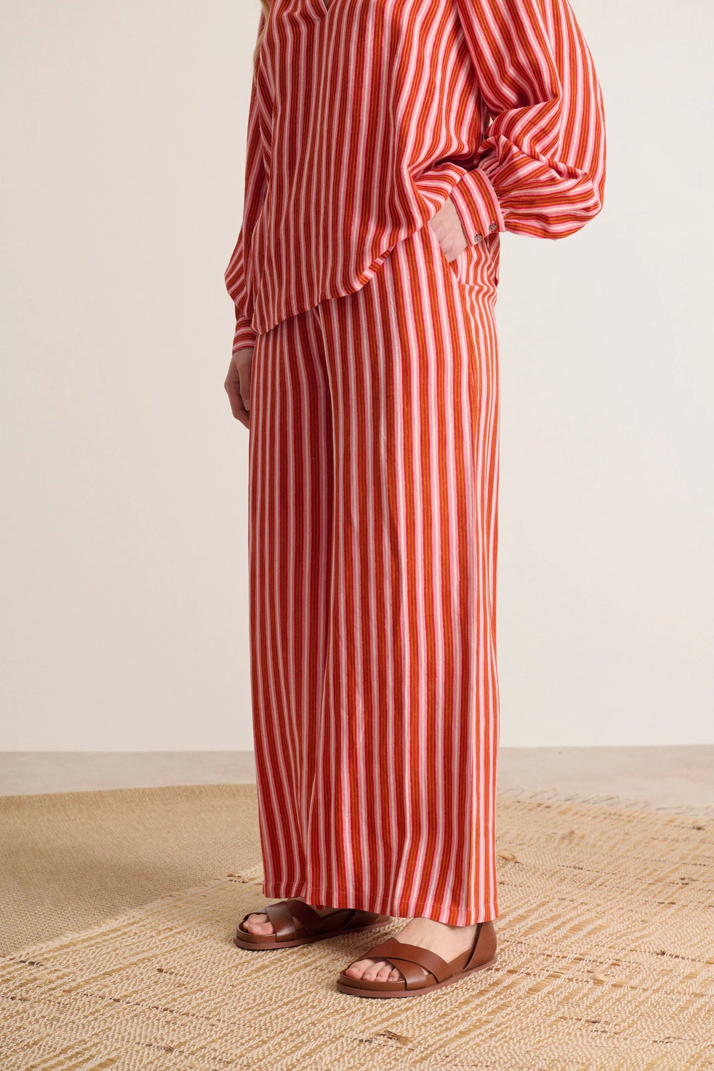 Pantalon VICTORINE rouge