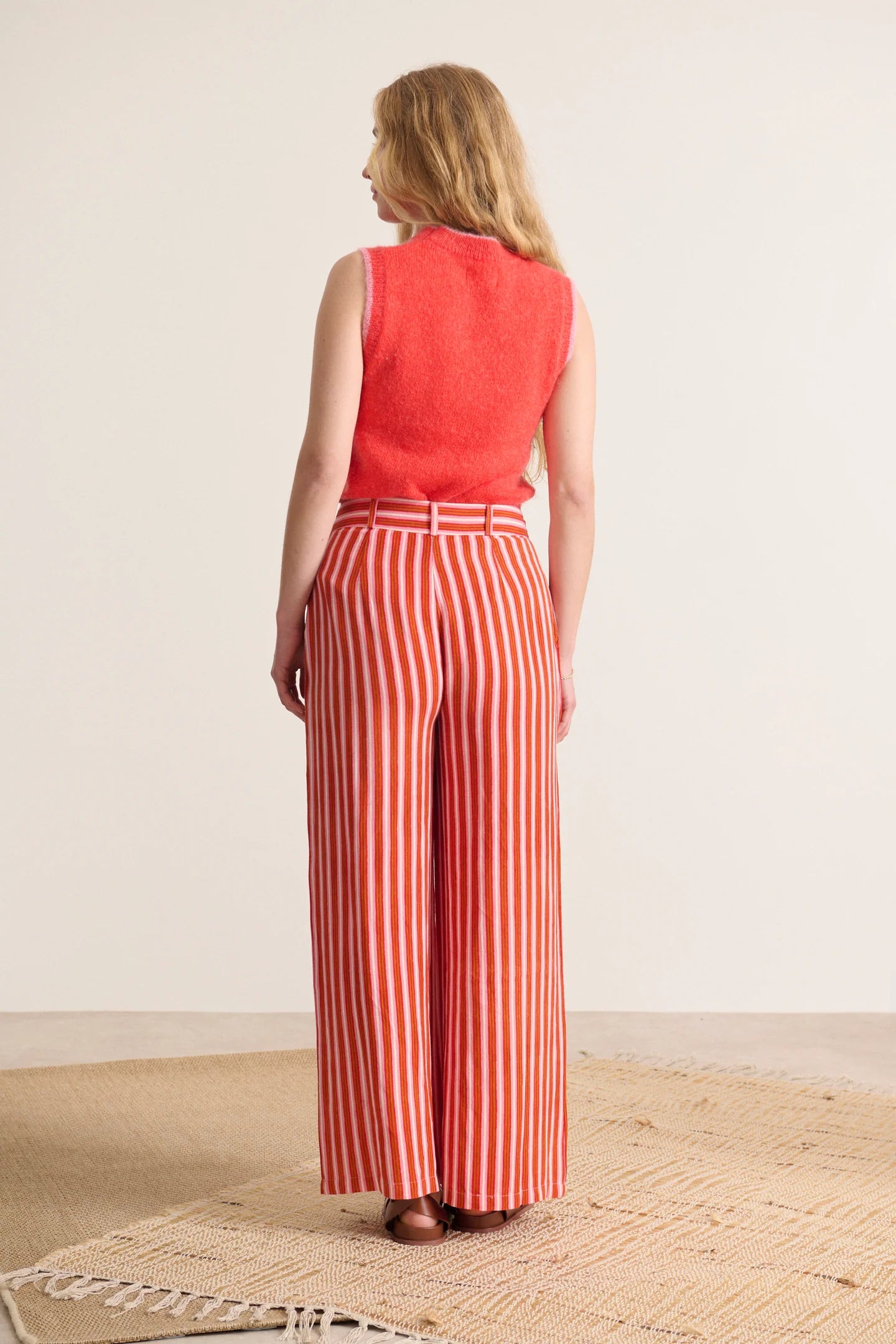 Pantalon VICTORINE rouge