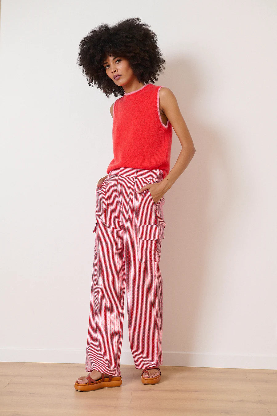 Pull VIOLAINE rouge