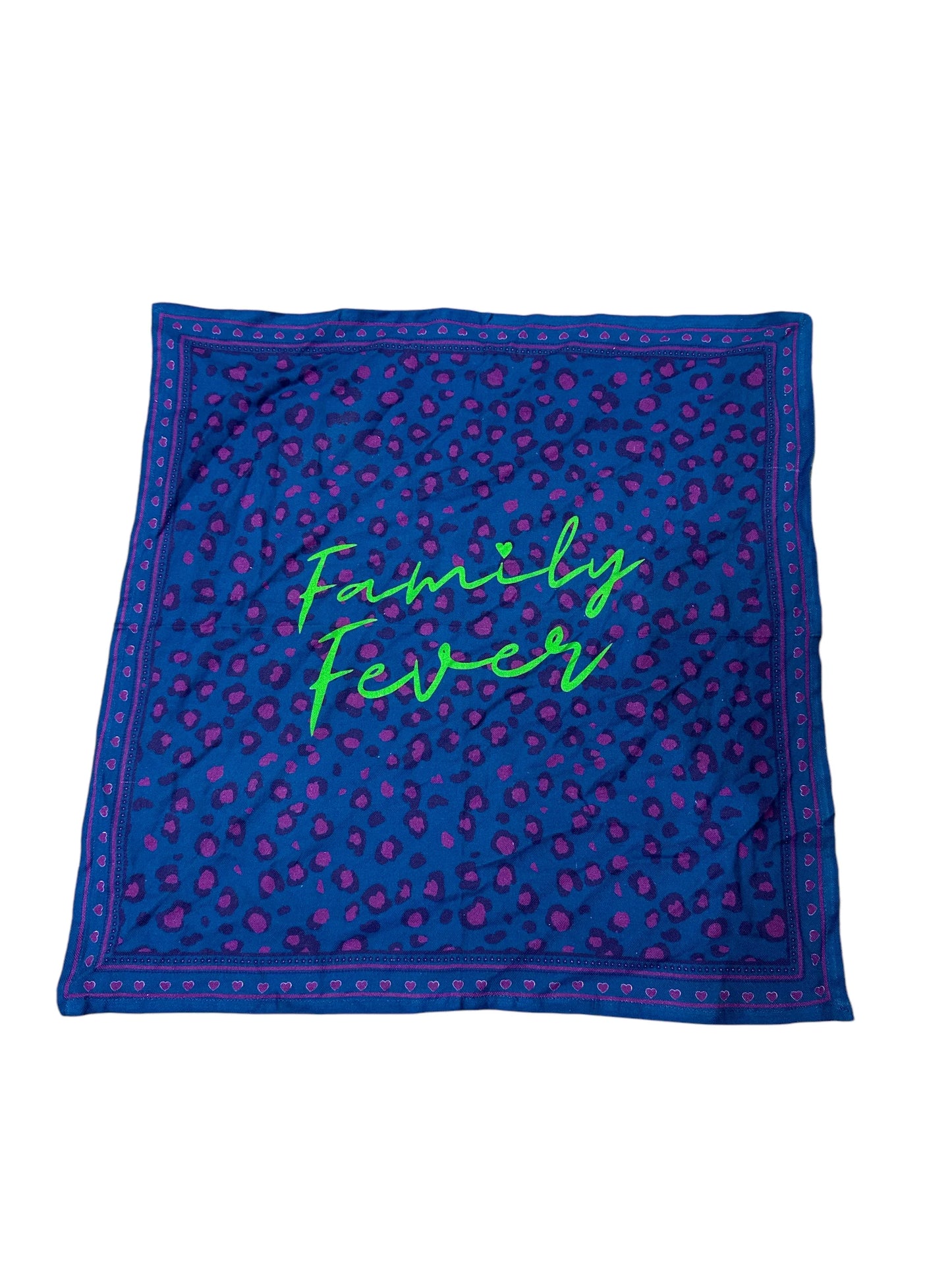 Foulard JADE Léo bleu kid