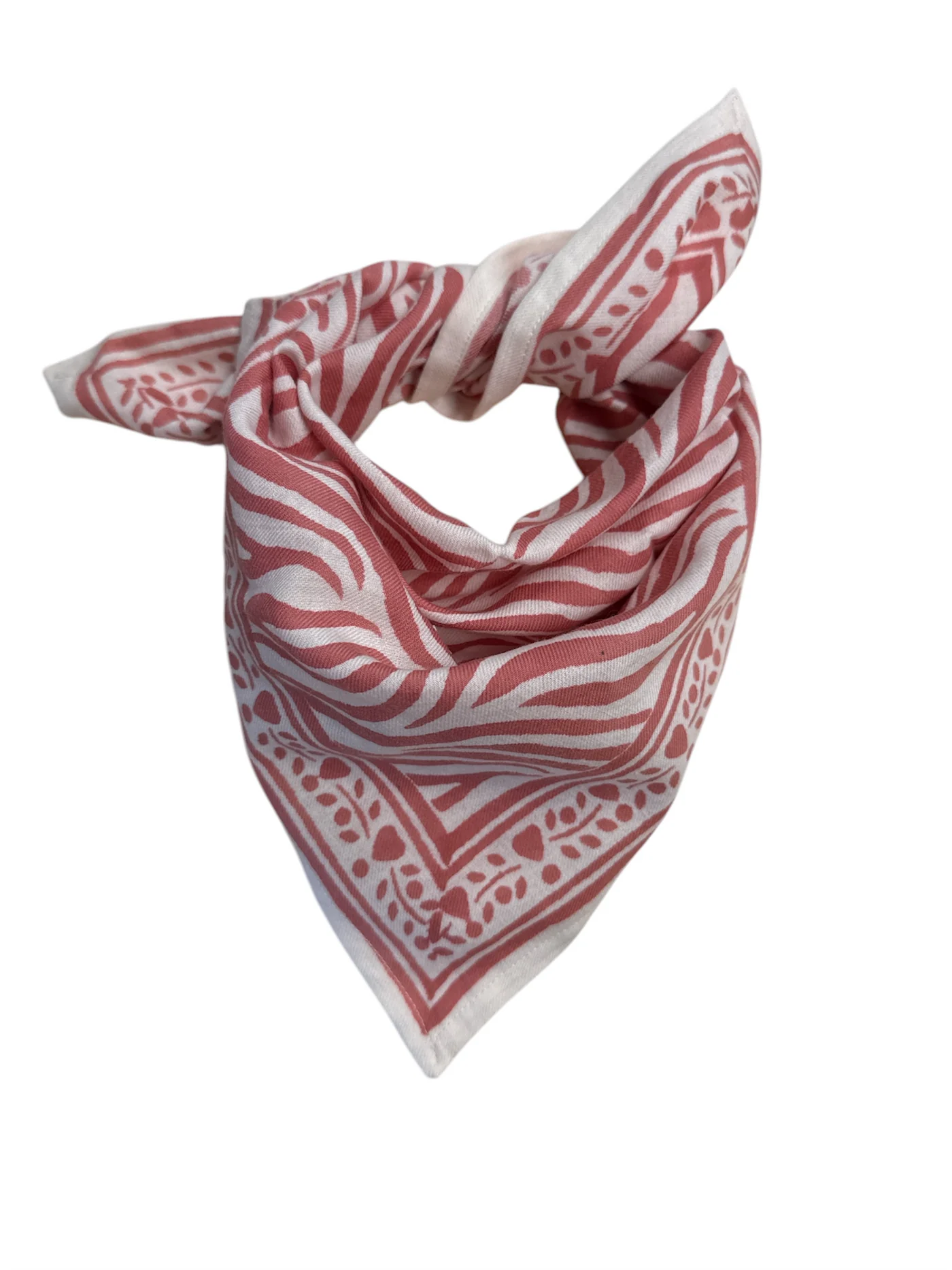Petit Foulard ZÈBRE rose