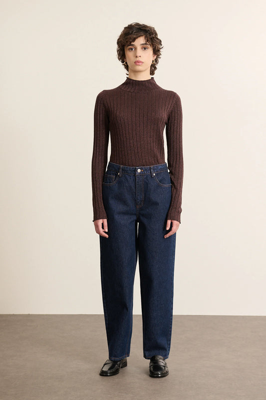 Pull PISTACHE marron