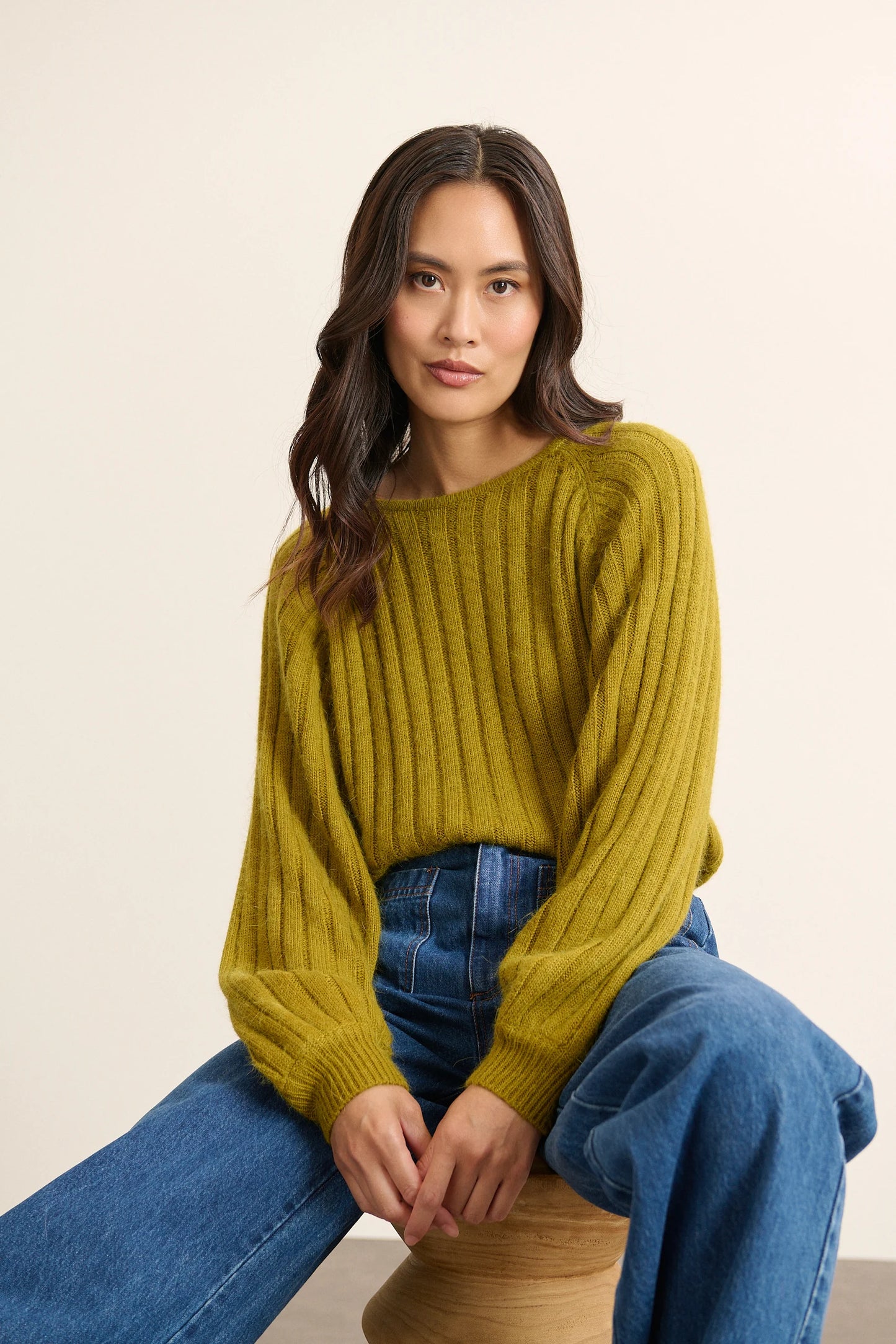 Pull TIMOTHÉ olive