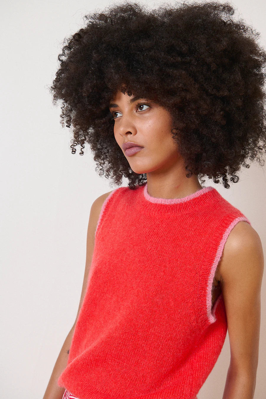 Pull VIOLAINE rouge