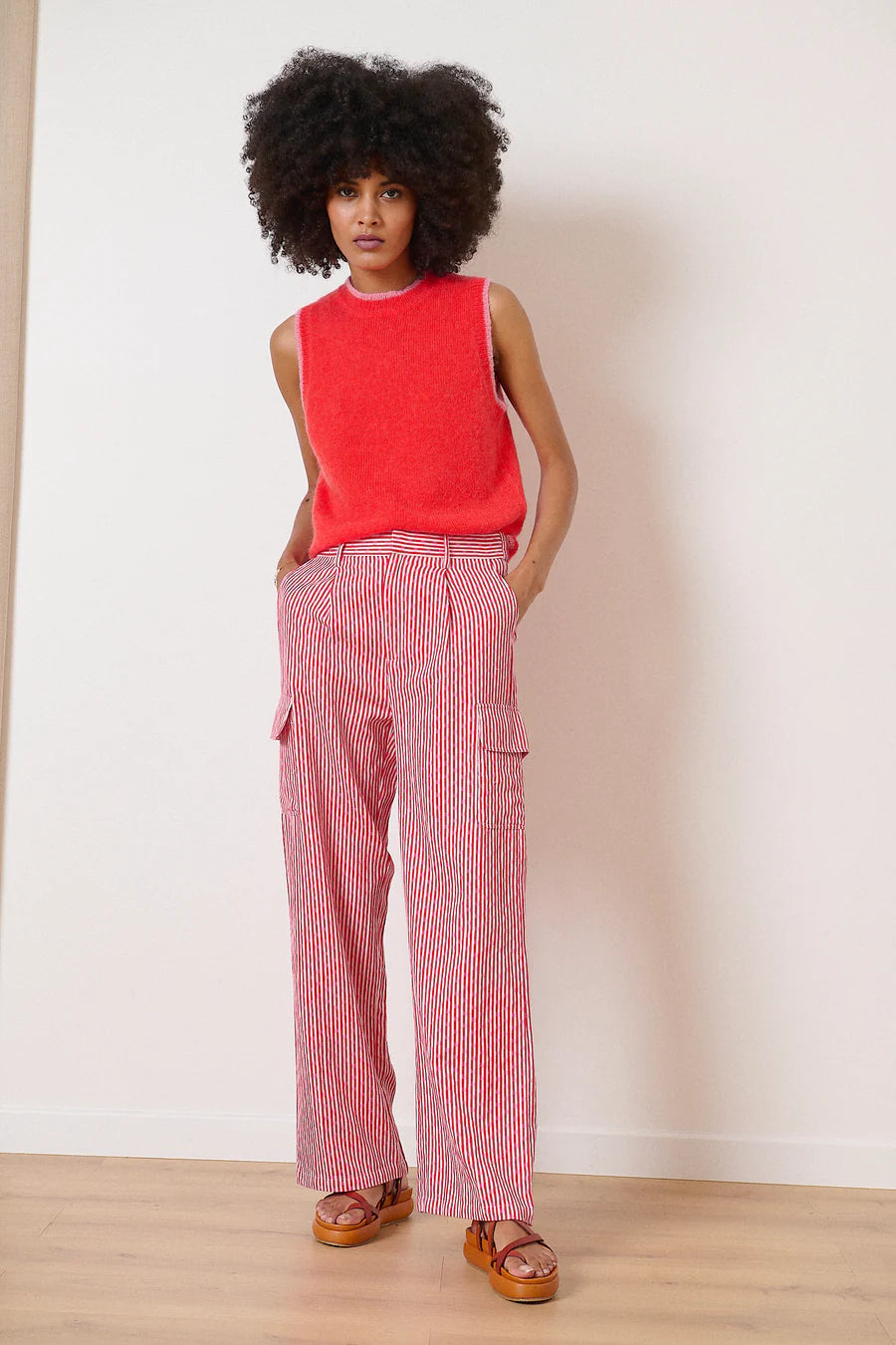 Pull VIOLAINE rouge