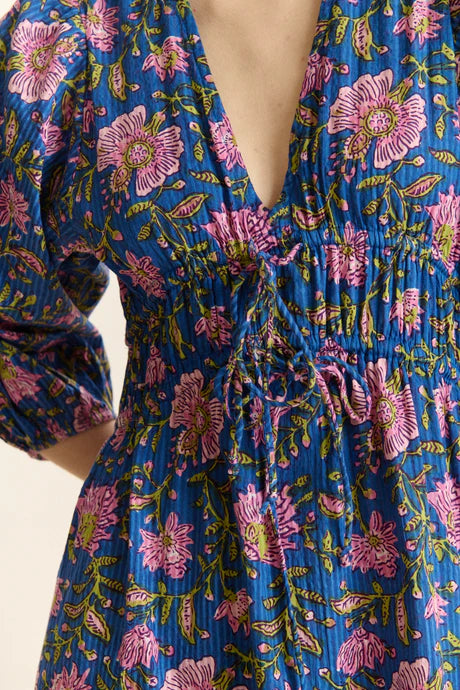 Robe VANINA bleue