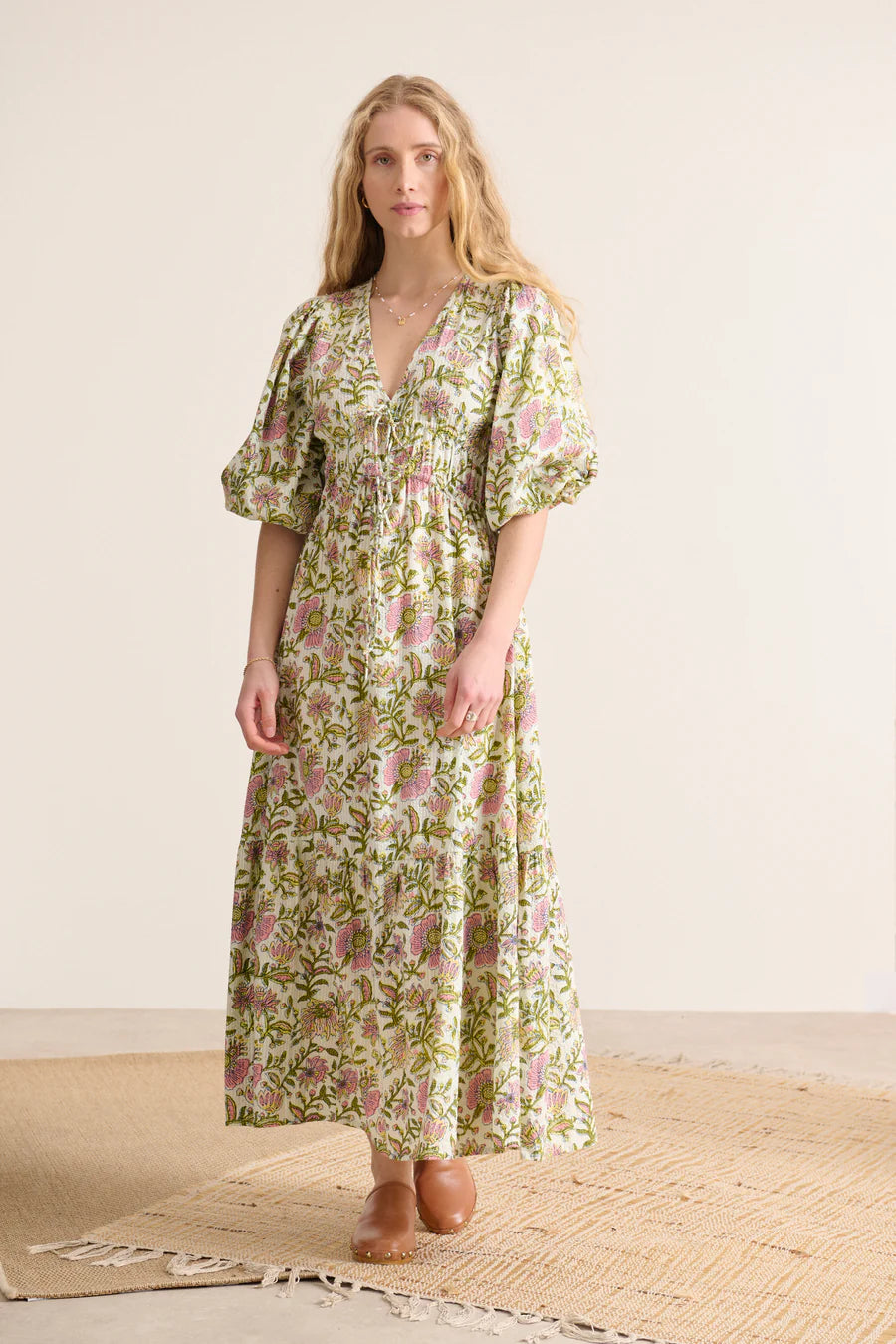Robe VANINA kaki