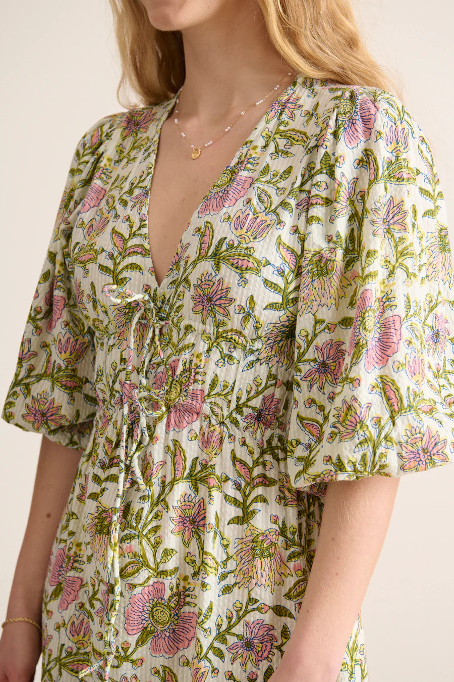 Robe VANINA kaki