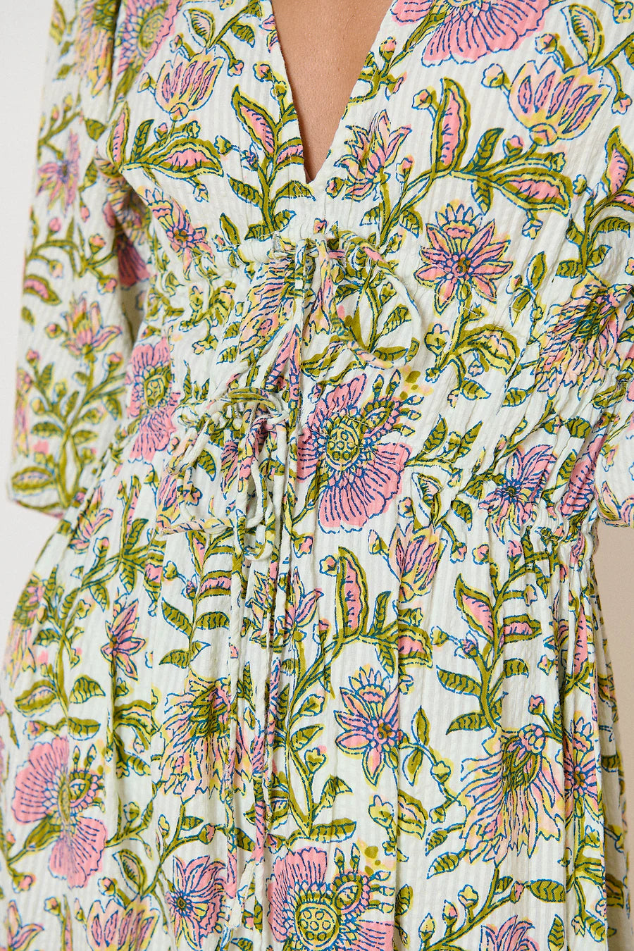 Robe VANINA kaki