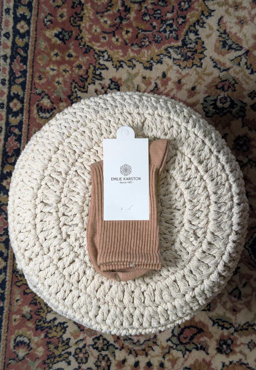 Chaussettes ROSO rose pêche