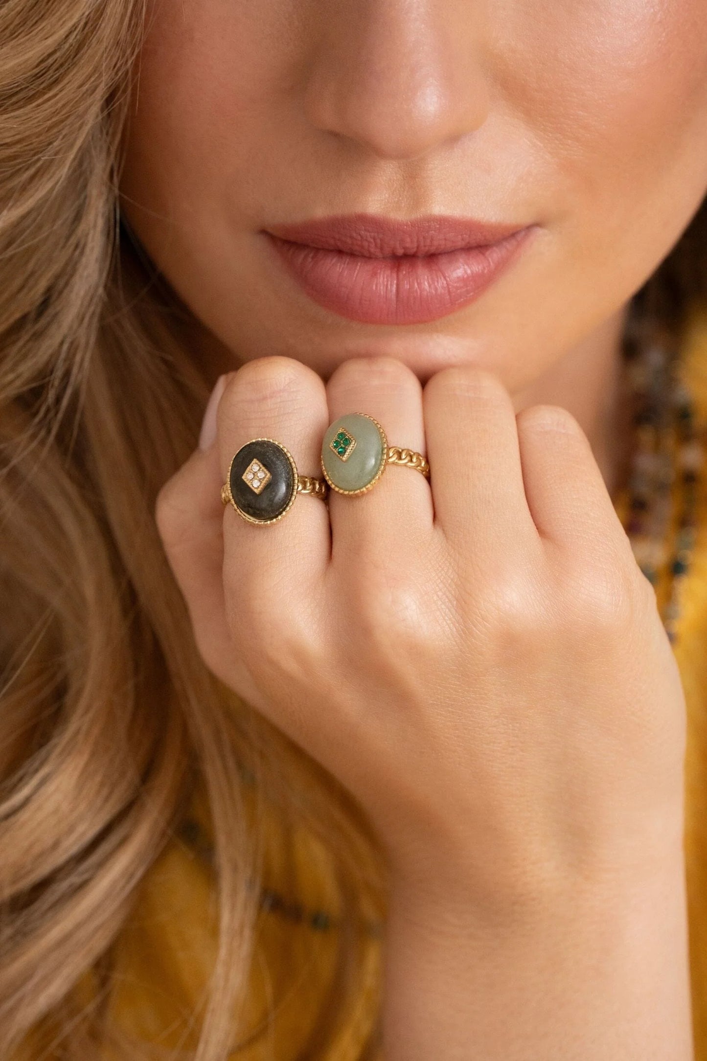 Bague MAAYAN noire