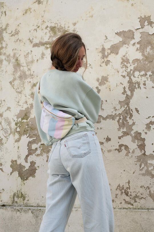 Banane ARC EN CIEL pastel