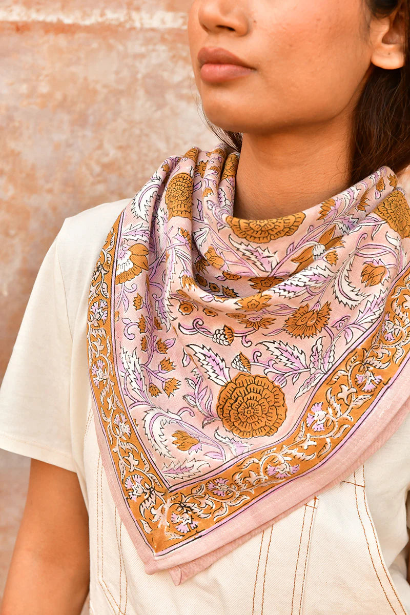 Foulard N°112 Rose