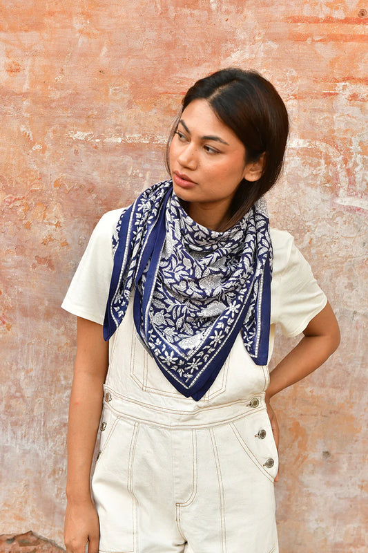 Foulard ANTIOCHE bleu