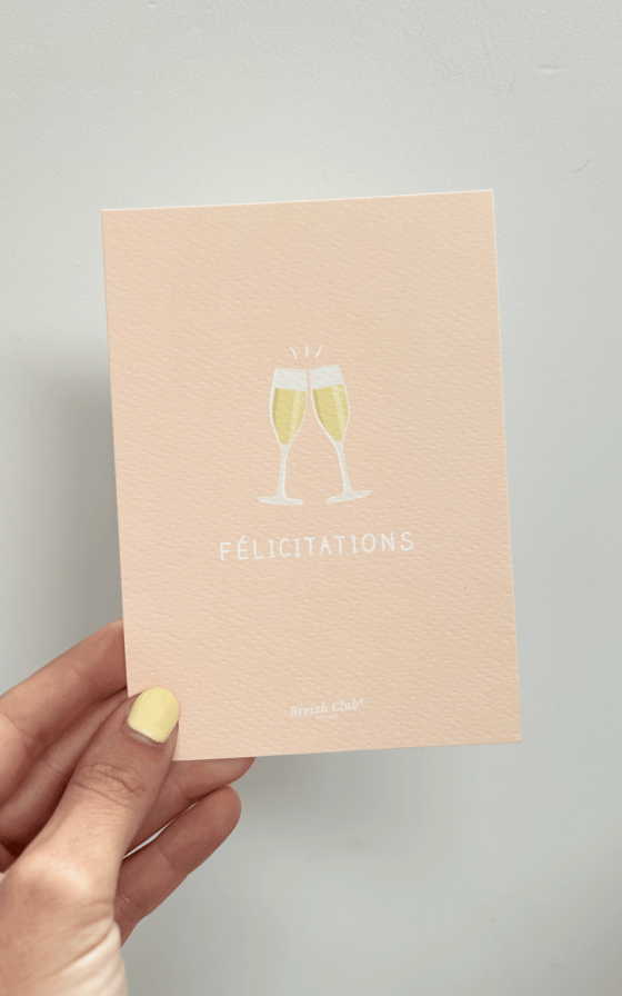 Carte FÉLICITATIONS