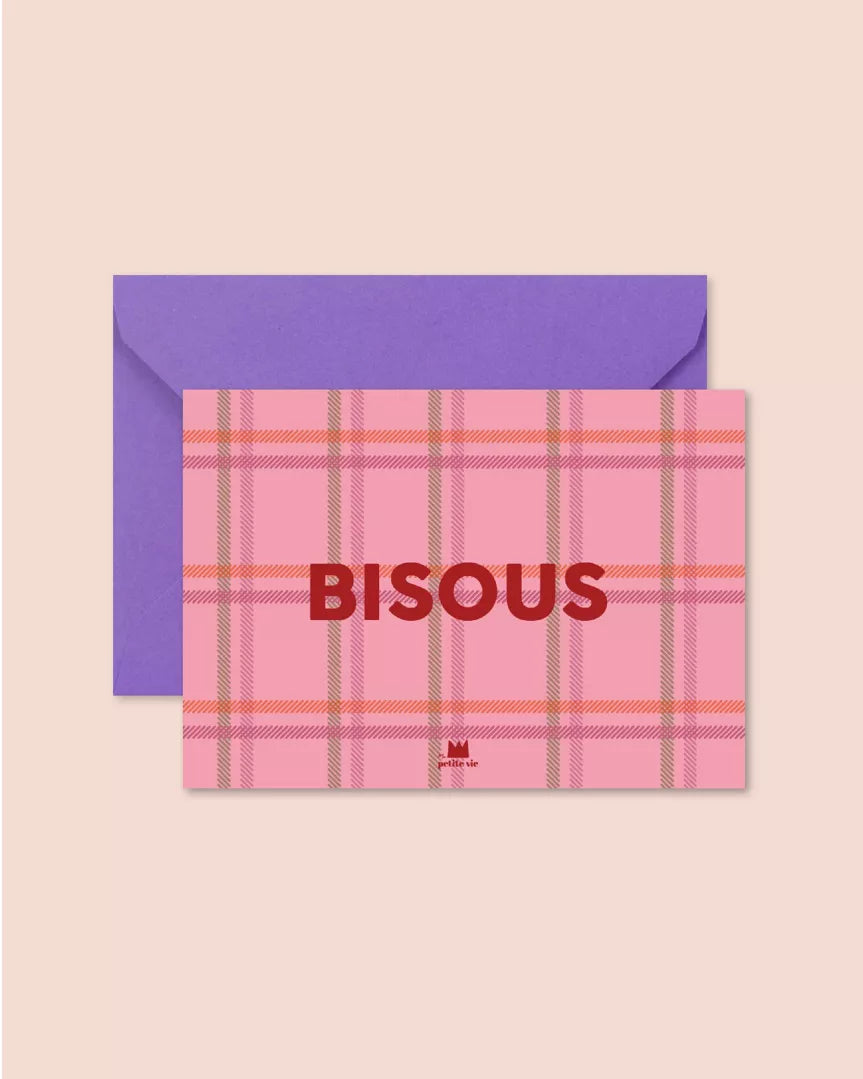 Carte postale BISOUS