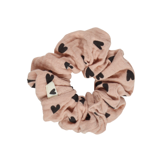 Chouchou COEURS rose