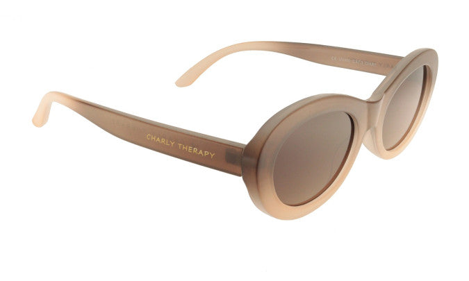 Lunettes de soleil DIANA marron/rose