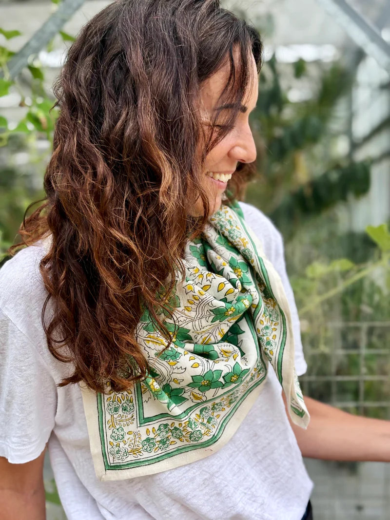 Foulard AGRA pistache