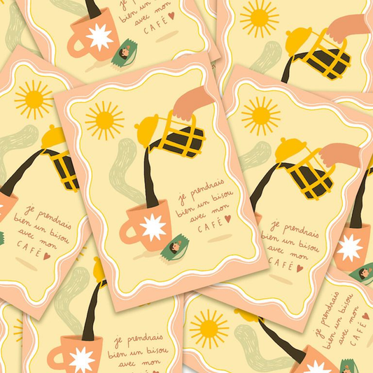 Carte CAFÉ BISOU