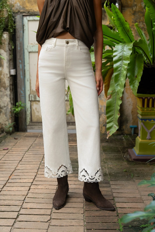 Jeans NOLA blanc