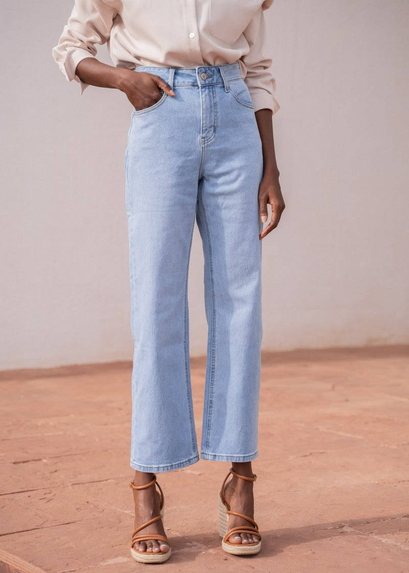 Jeans SOLANGE denim clair