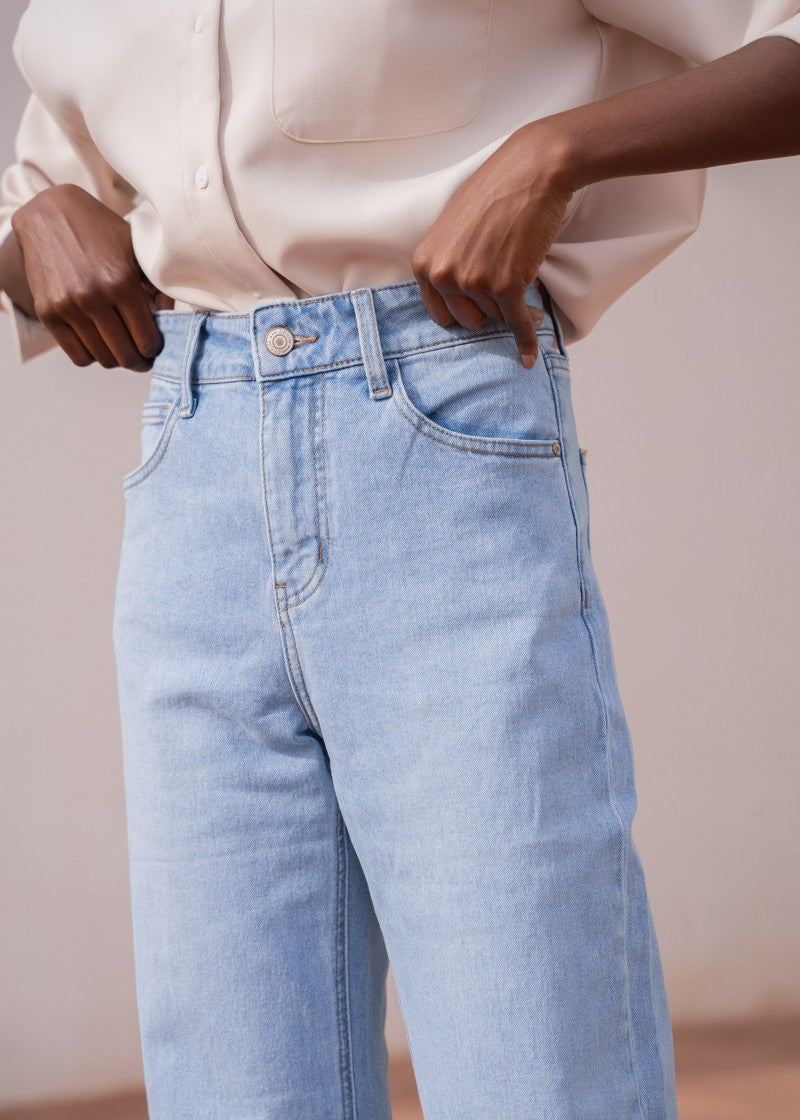 Jeans SOLANGE denim clair
