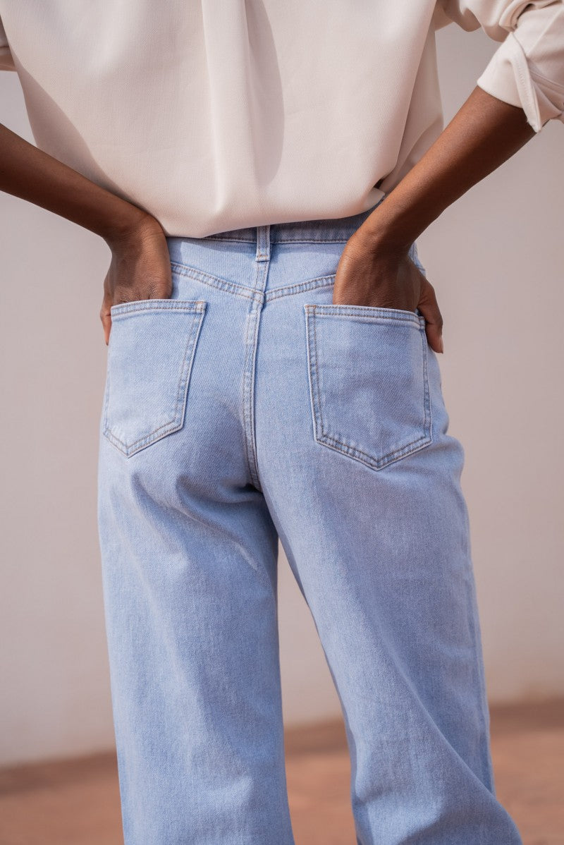 Jeans SOLANGE denim clair