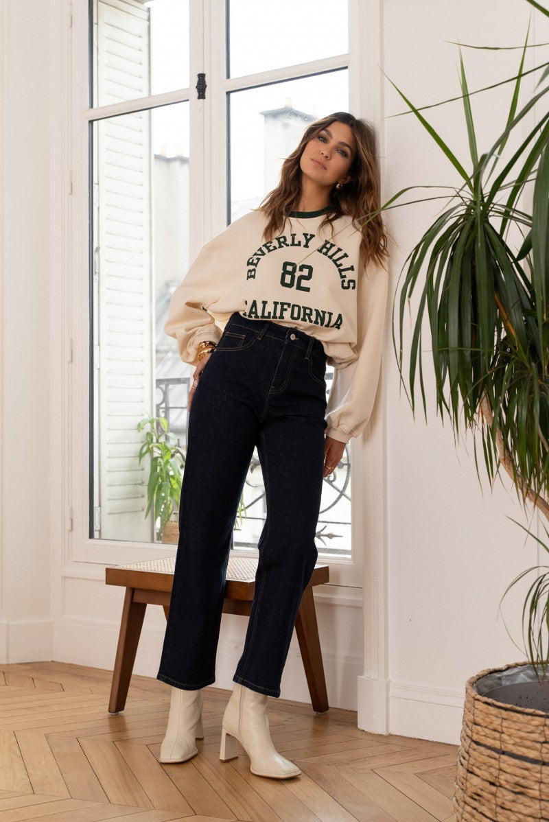 Jeans SOLANGE brut